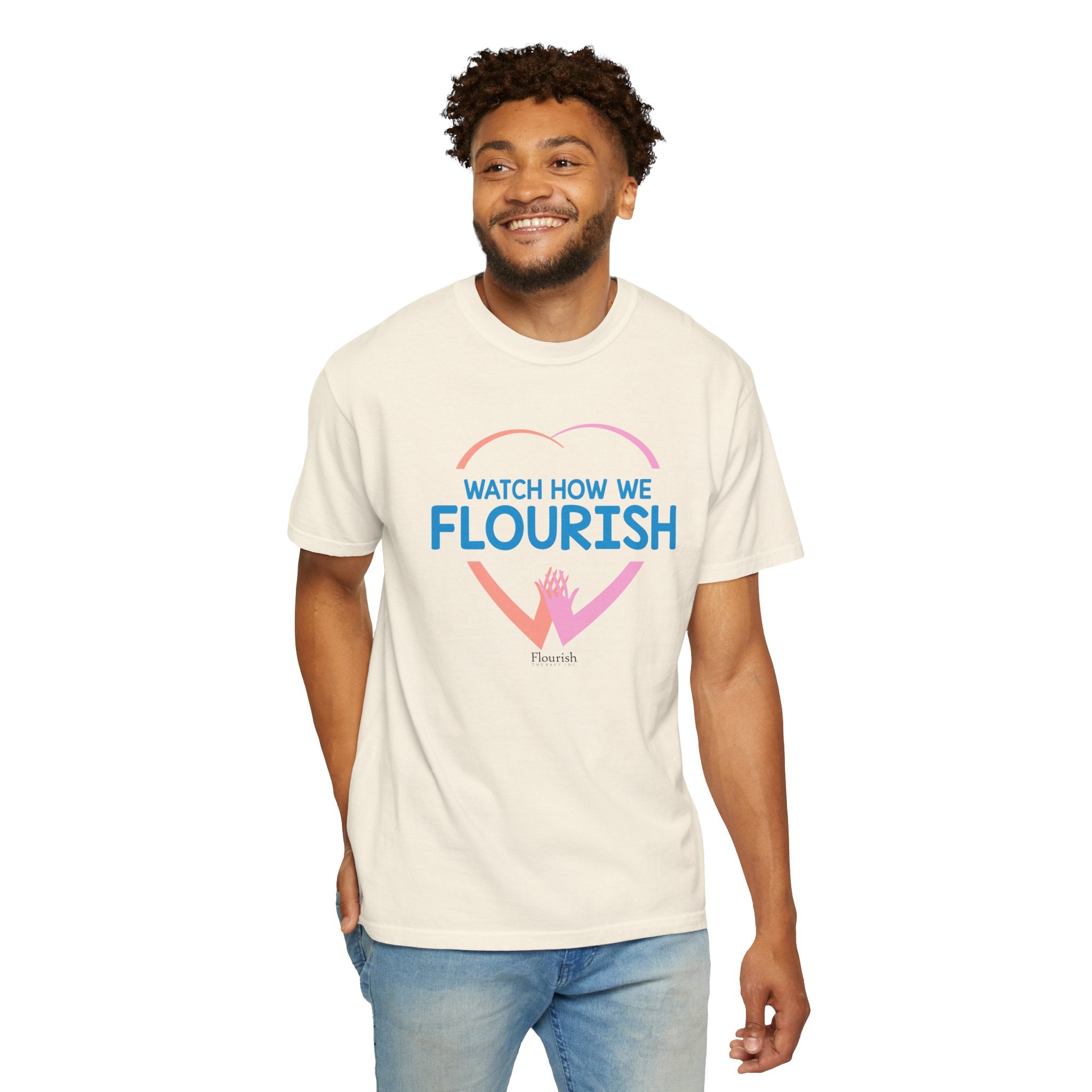 Watch How We Flourish T-Shirt - Flourish Therapy Collection